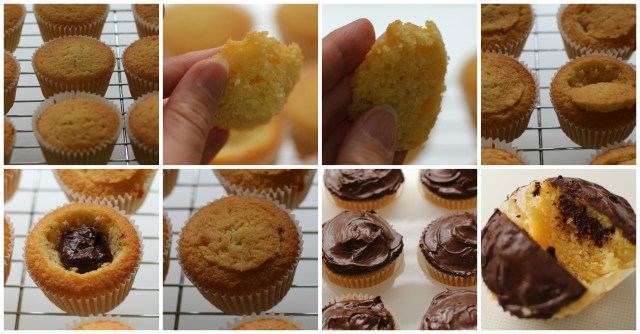 Chocolate and Almond Cakes