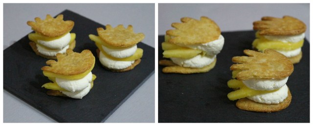 Mango and Coconut Napoleons