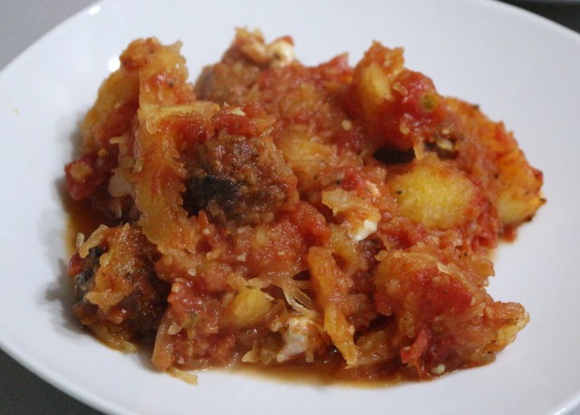 Spaghetti Squash Bake Dish