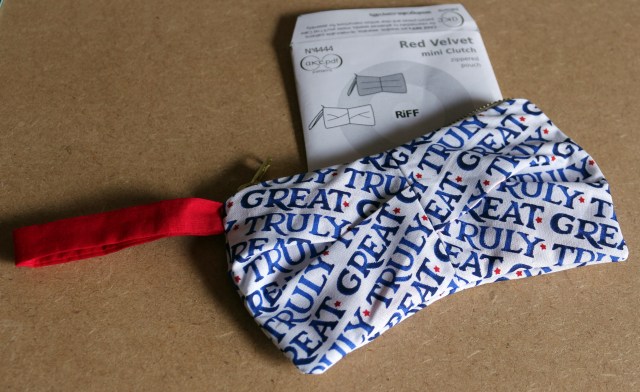 Red Velvet Mini Clutch