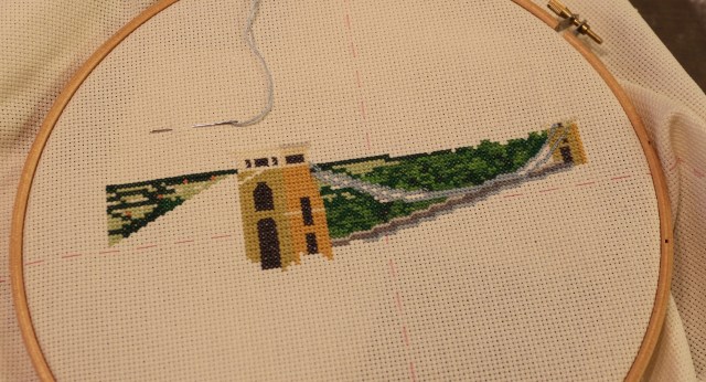 Bridge Cross Stitch