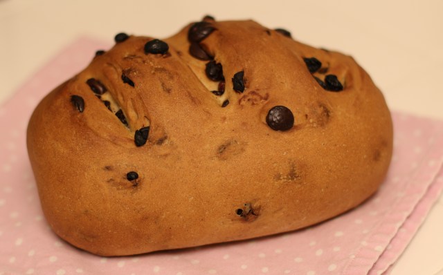 Chocolate, Raisin, and Cinnamon Bread