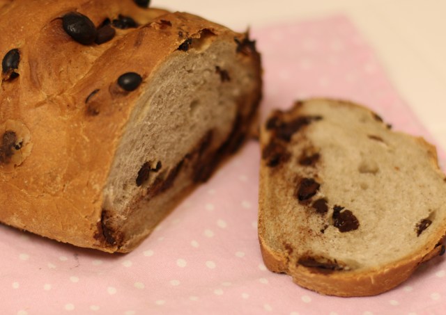 Chocolate, Raisin, and Cinnamon Bread