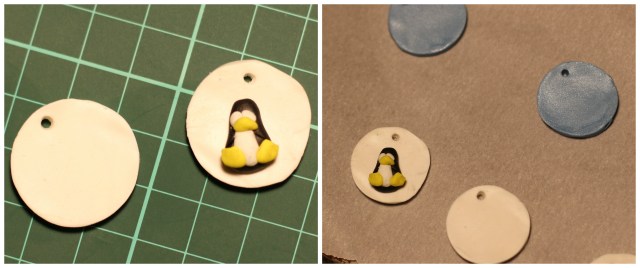 Cat tags - pre baking