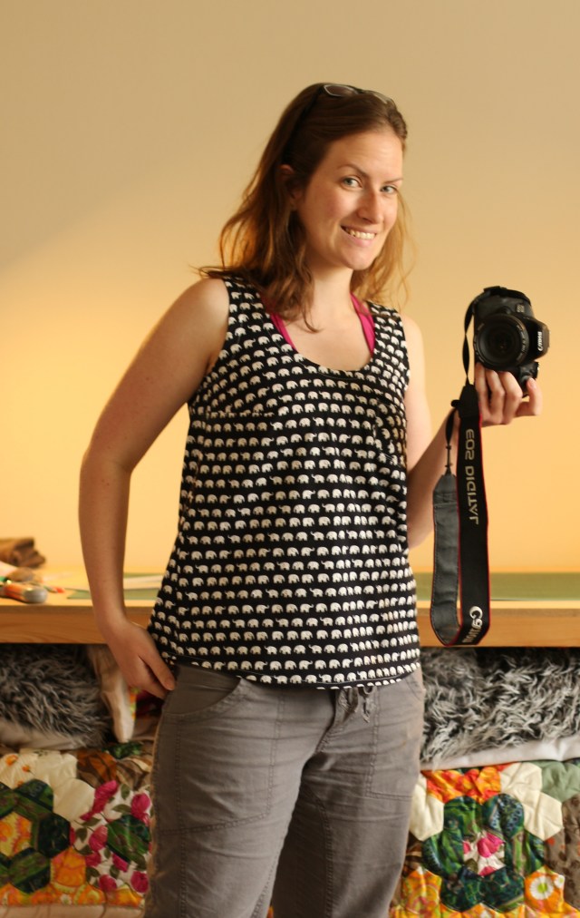 Grainline Tiny Pocket Tank