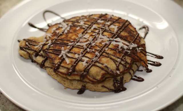 Coconut, Ginger, and Banana Pancakes