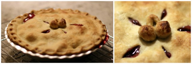 Cherry and Almond Pie