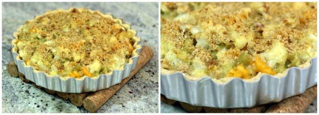 Cheesey Cauliflower and Pasta Pie