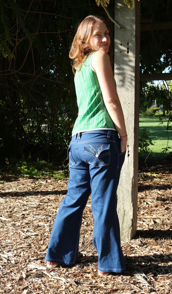 Angela Wolf Slender Bell Jean