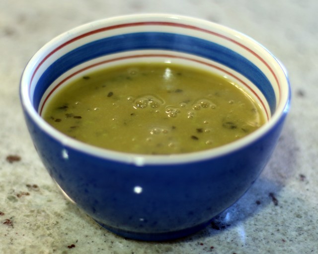 Pea and Mint Soup