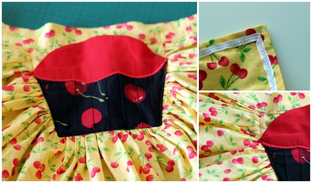 Cherry Cupcake Apron