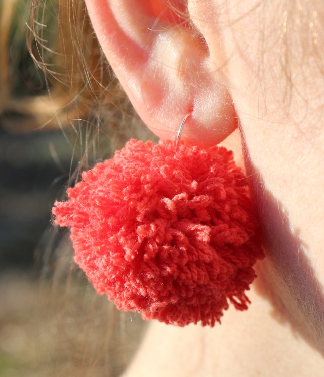 Pom Pom Earrings