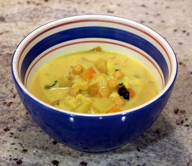 Cauliflower Korma Soup