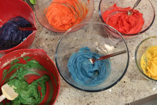 Coloured Batter