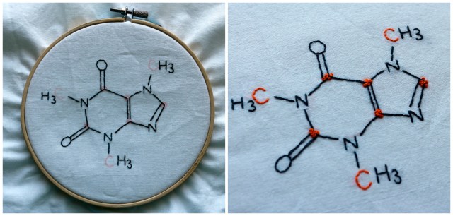 Caffeine stitching