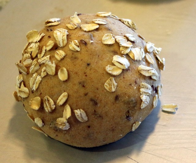 Proved rolls for baking.