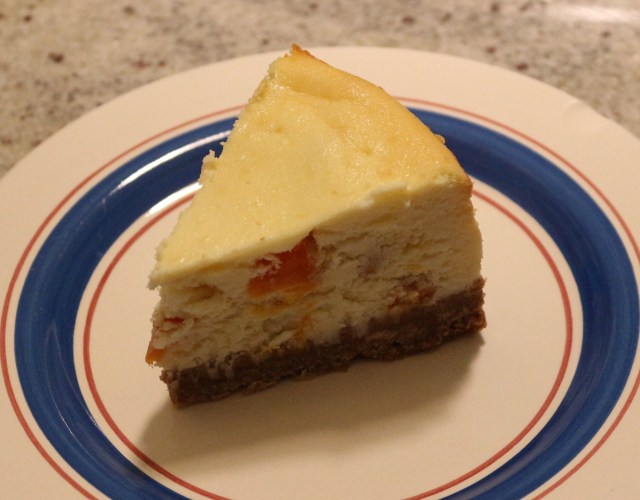 Apricot, Honey, and Goat's Cheesecake