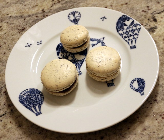 Peppermint and Chocolate Macarons