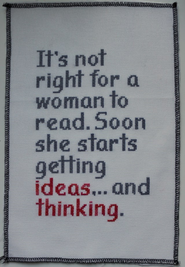 The Gospel according to Gaston: Stitching