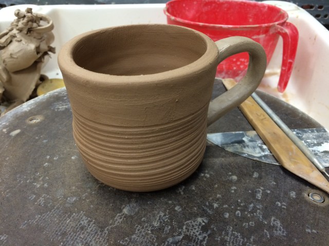 Only slightly wonky mug.